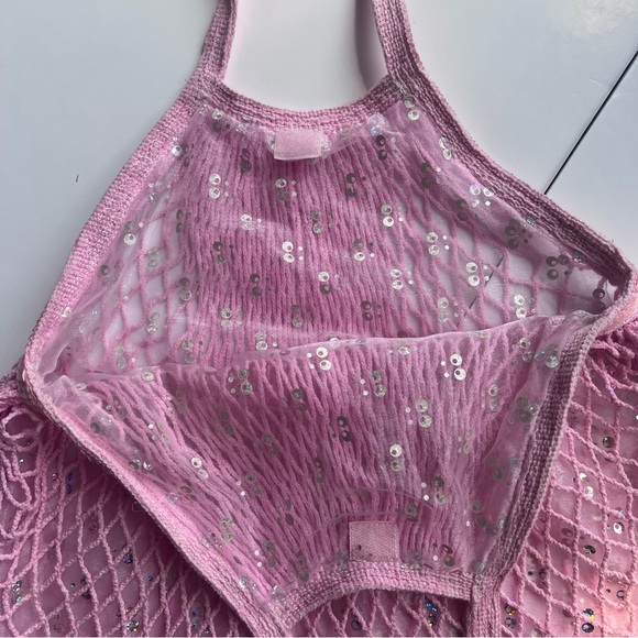 Y2K Retro Mermaid Fishnet Tote - Picture 5 of 8